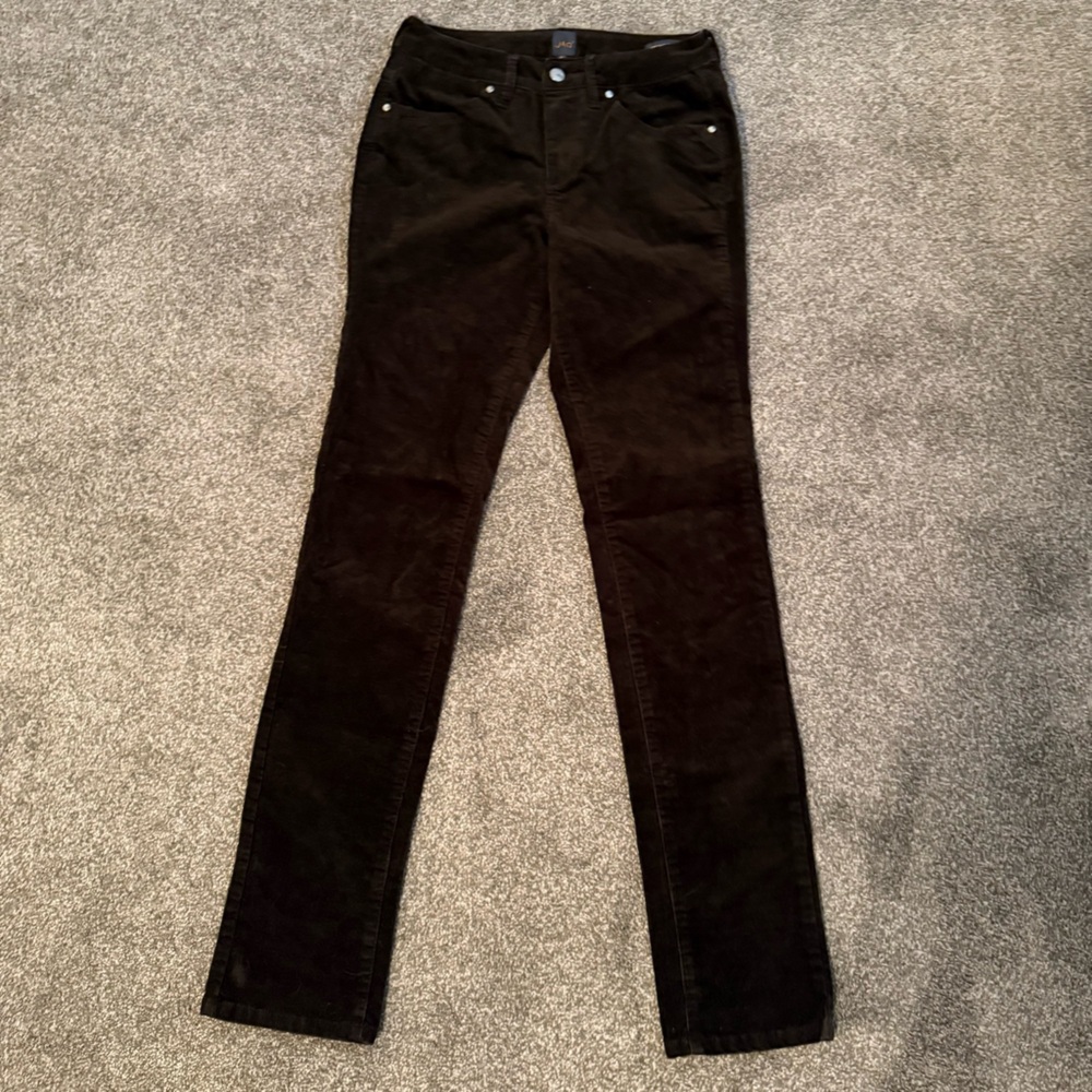 Jag Jeans Dark Brown Medium Rise Slim Fit Corduroy Pants Size 6